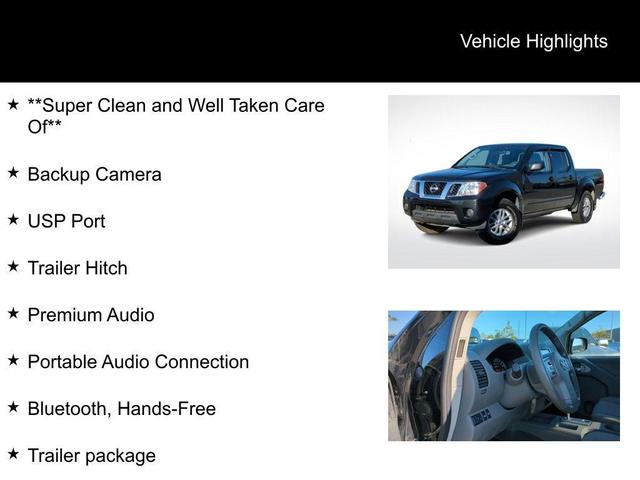 2019 nissan frontier sv
