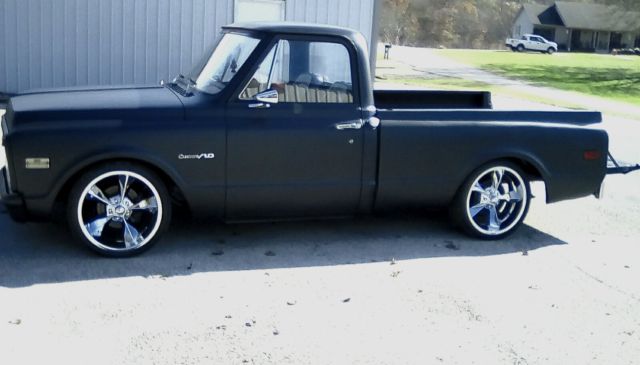 1972 chevy c-10 pickup rat rod shop truck