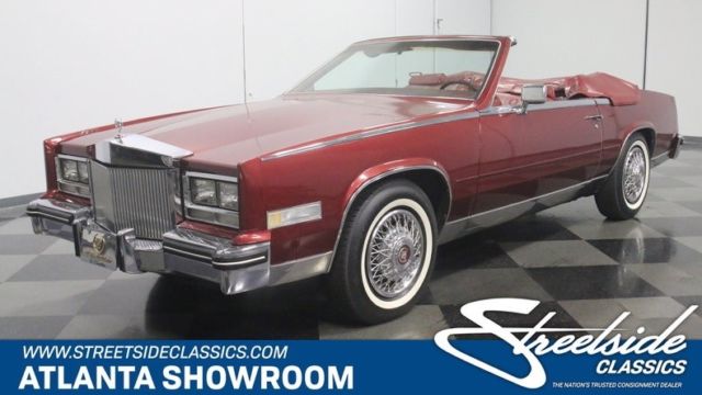 1984 cadillac eldorado biarritz convertible convertible 4.1 liter v8 automatic c