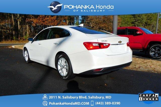 used 2017 chevrolet malibu lt w/ 1lt salisbury, md 21801 for sale in salisbury, maryland
