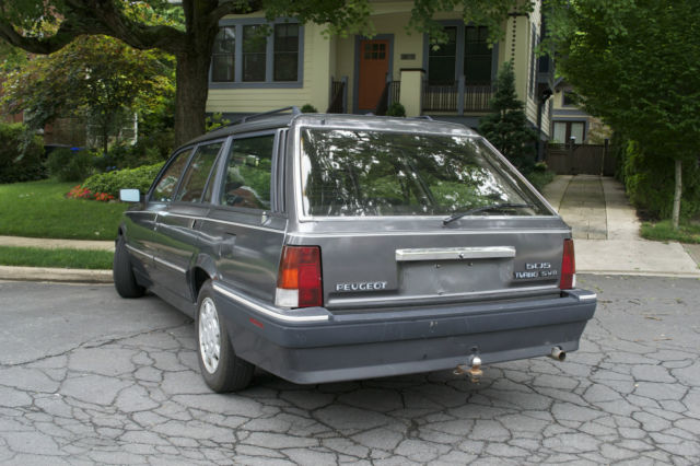1989 peugeot 505 turbo sw8 one owner station wagon no reserve