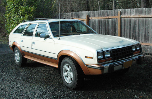 1986 american motors amc eagle 4 wheel drive wagon - low miles - very clean!