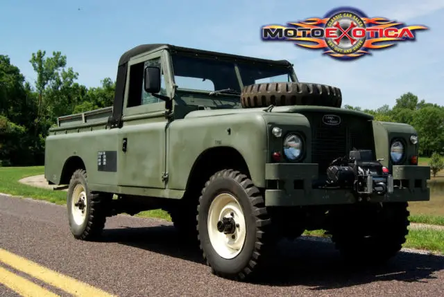 1968 land rover series lla 109 •smitty built 9,500lbs winch with remote