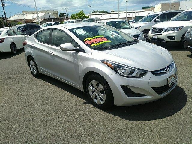 2016 hyundai elantra se se 4dr sedan 6m for sale in honolulu, hawaii