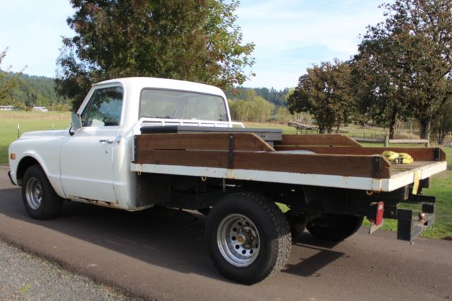 high bid wins - 1970 chevrolet c-10 flatbed pickup - daily driver - c10 - chevy