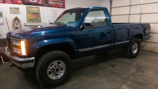 1990 chevrolet silverado k 3500 4x4,single wheel 1 ton,restored,gmc sierra sle