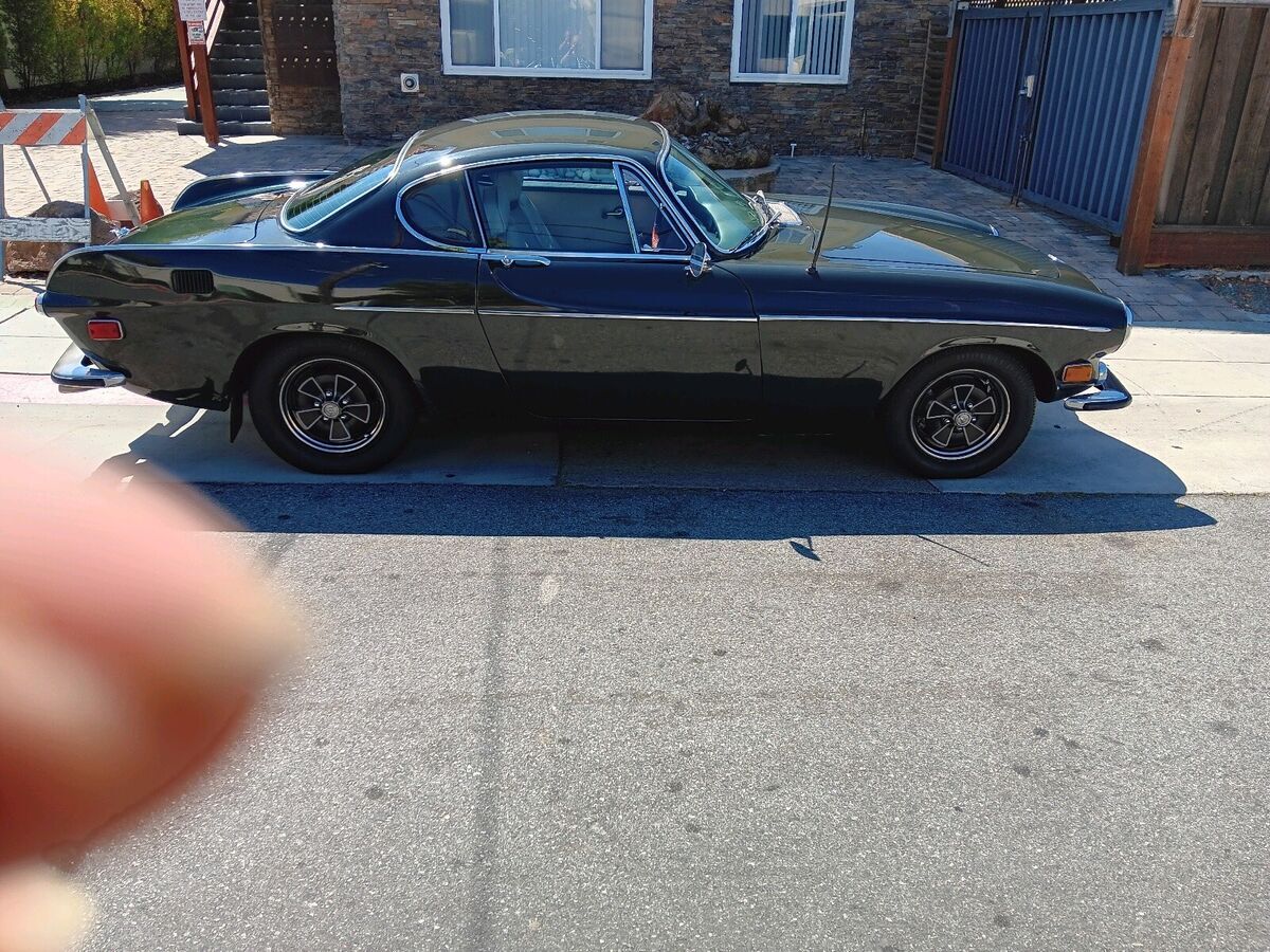 1970 volvo 1800e coupe green rwd manual