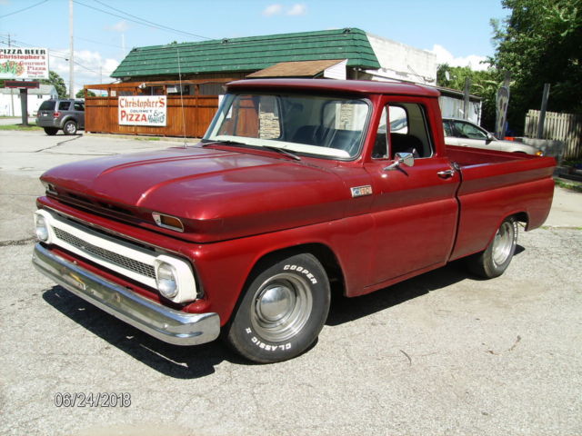 1965 chevrolet c10 short bed fleetside, 350 with mild cam, 4-speed