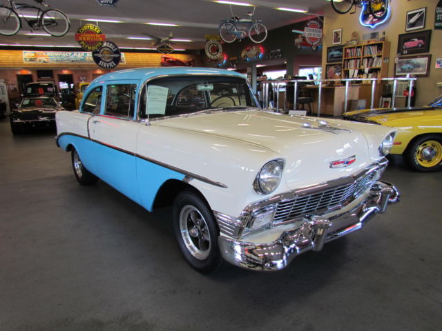1956 chevrolet 210 2 door awesome restoration, 5.7 efi tpi celebrity pre-owned