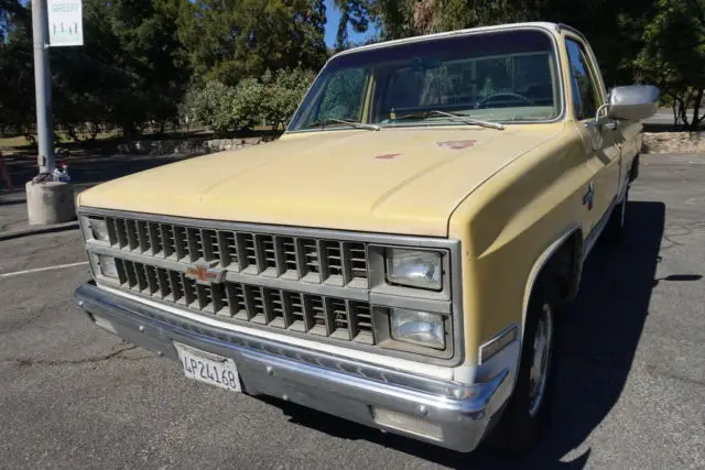 1982 chevrolet silverado pickup truck 2wd 2dr c20 vintage classic retro chevy