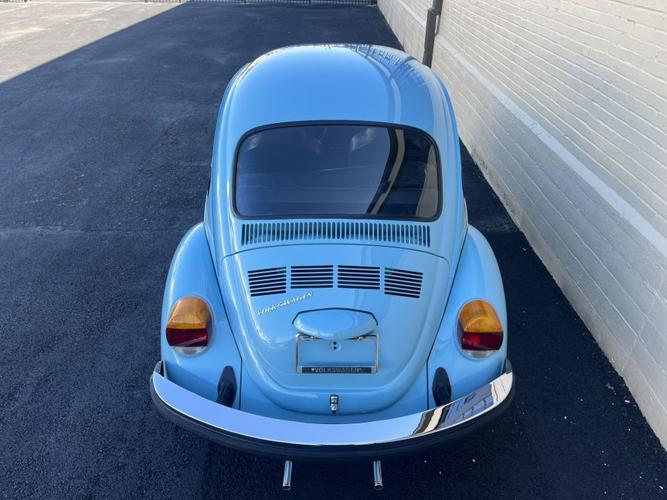refinished 1974 volkswagen super beetle in dallas, texas