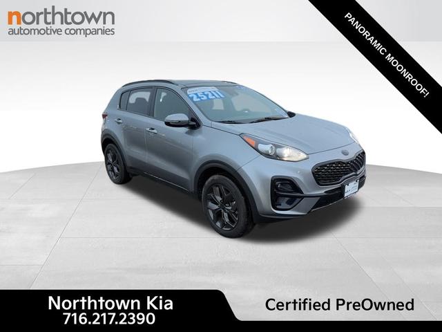 2022 kia sportage nightfall