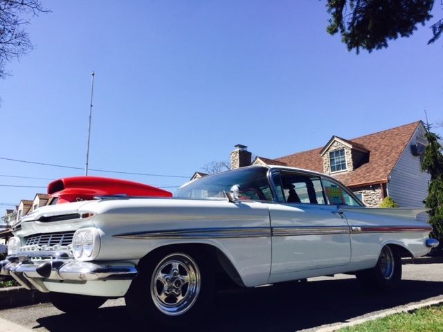 1959 chevrolet impala -hot rod - 468 bbc -glide - mark williams 9 in - runs 11's