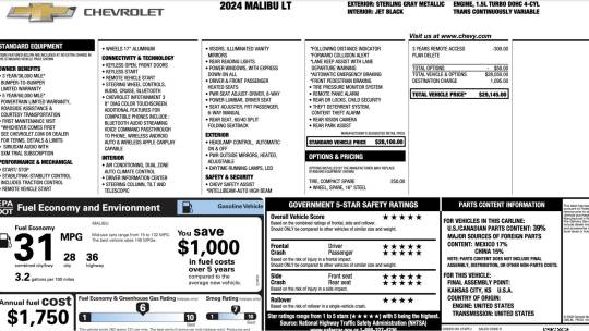 2024 Chevrolet Malibu