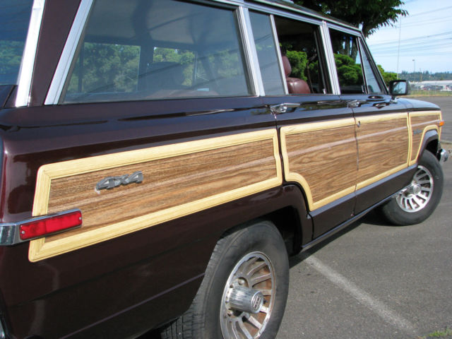 1987 jeep grand wagoneer - unique, great driving; the original suv