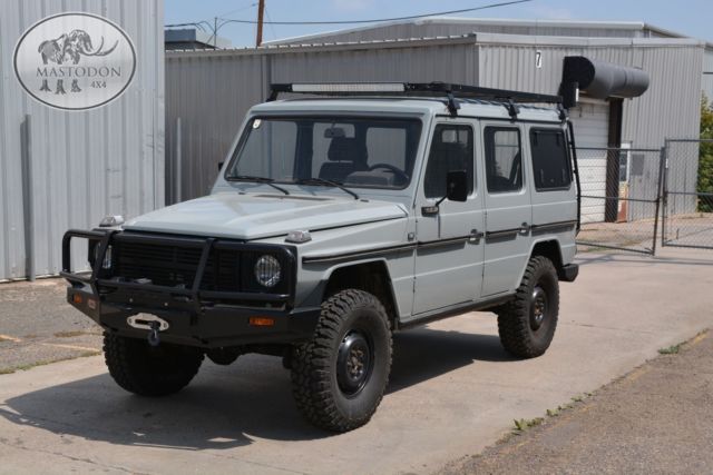 1981 gray g-wagon g-class 6cyl. turbo diesel