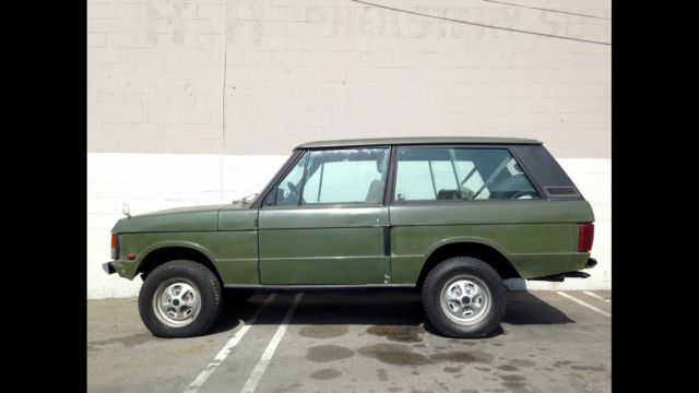 range rover classic 2dr | 3.9 v8 5spd manual two door rrc