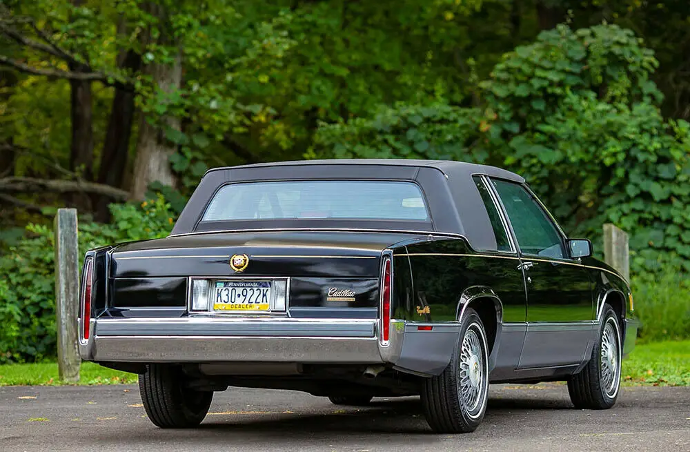 1990 cadillac deville coupe serviced super low 30k mi garaged video carfax!