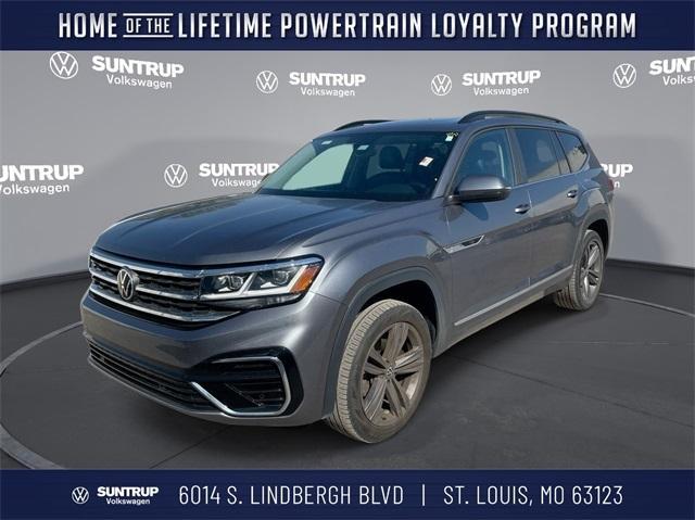 2021 volkswagen atlas 3.6 se w/ technology r-line