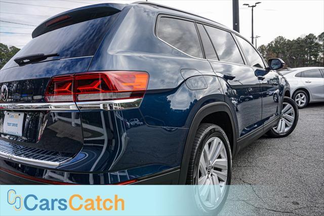 2021 volkswagen atlas 3.6l se w/technology