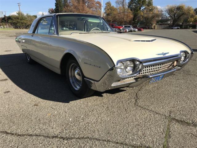 1962 ford thunderbird 67,460 miles wimbledon white v8 automatic