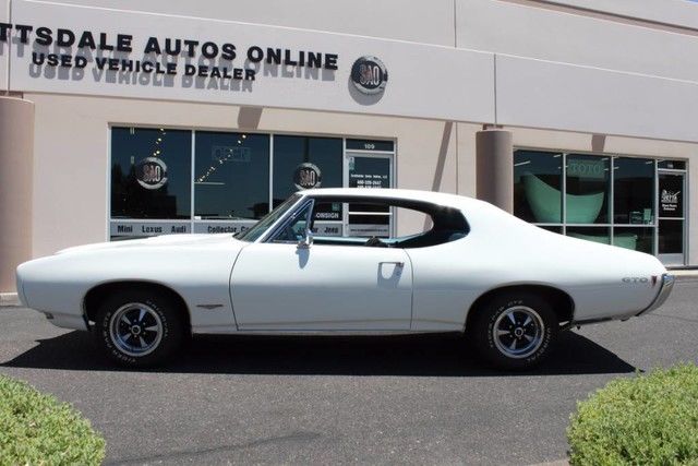 1968 pontiac gto numbers matching w/ factory a/c 45392 miles cameo ivory coupe 4