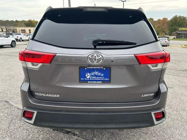 2018 toyota highlander limited