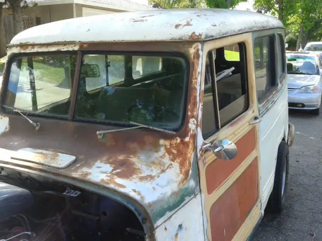 1952 patina willys wagon