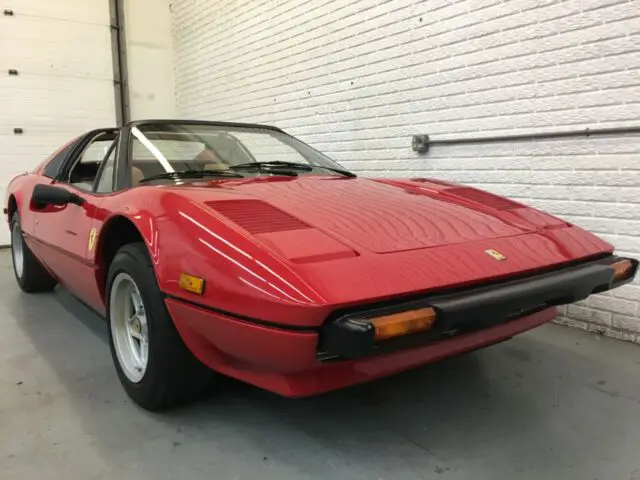 1979 ferrari 308 gts red with tan interior