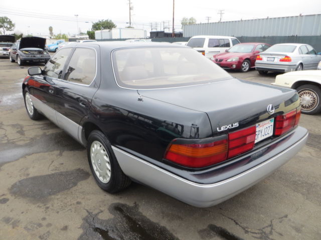 1992 lexus ls400 base sedan 4-door 4.0l no reserve