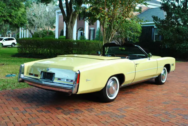 1975 cadillac eldorado convertible absolutely stunning! top notch!