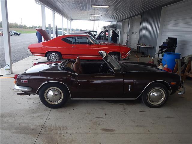 1970 triumph spitfire 0 miles brown manual