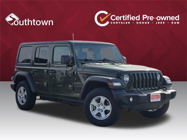 2022 jeep wrangler unlimited sport s 4x4