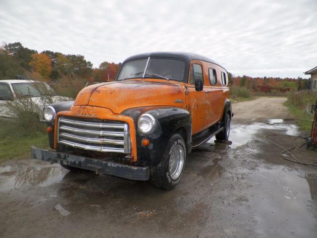 1953 gmc 3100 panel truck