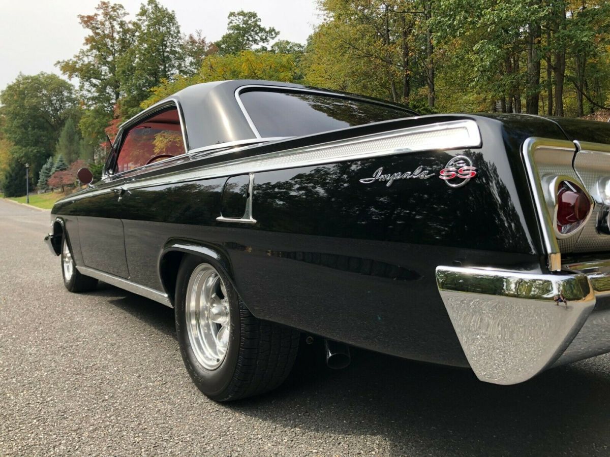1962 impala ss 409 v8 dual quad 4 speed posi trac rotisserie restored chevy rod