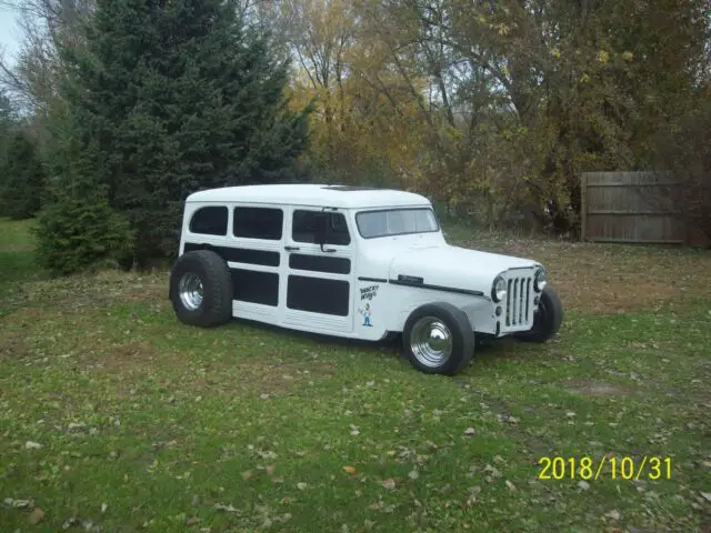1953 willys wagon rat rod