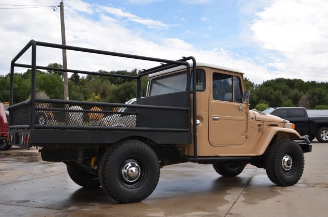 toyota land cruiser 78 hj45 pickup diesel fully restored expedition style fj hj