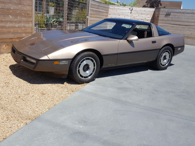 1984 chevrolet c4 corvette. one owner all original california car only 28k miles