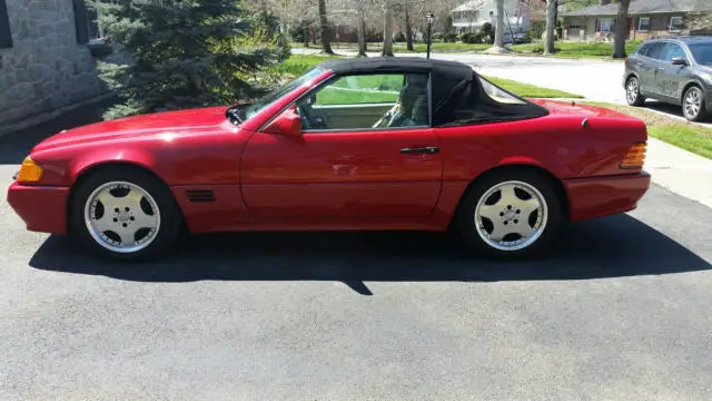 1991 mercedes benz 500 sl convertable