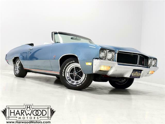 1970 buick gs 455 convertible 15342 miles gulfstream blue convertible 455 cubic