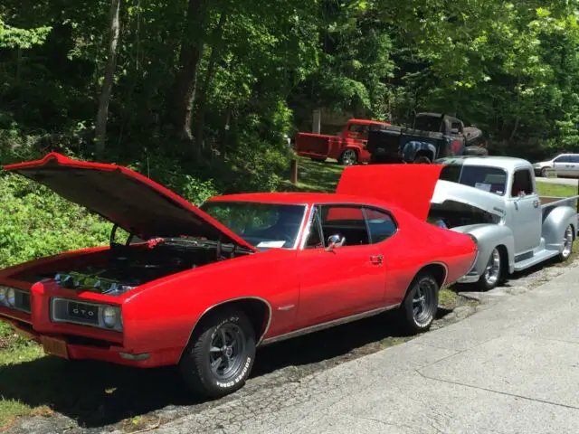 1968 gto ys 400/400 hurst dual gate with air. phs papers and window sticker
