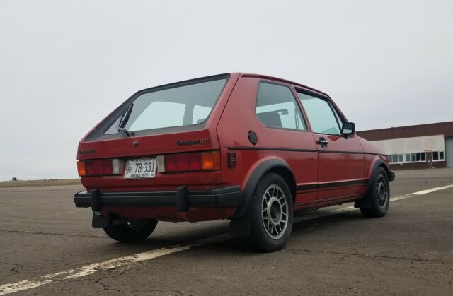 1983 volkswagen vw rabbit gti