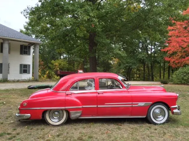 1951 pontiac chieftain deluxe custom hot rod v8