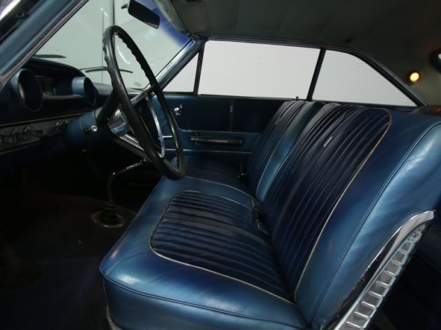 1964 ford galaxie 500 18424 miles light blue hardtop 390 v8 4 speed manual