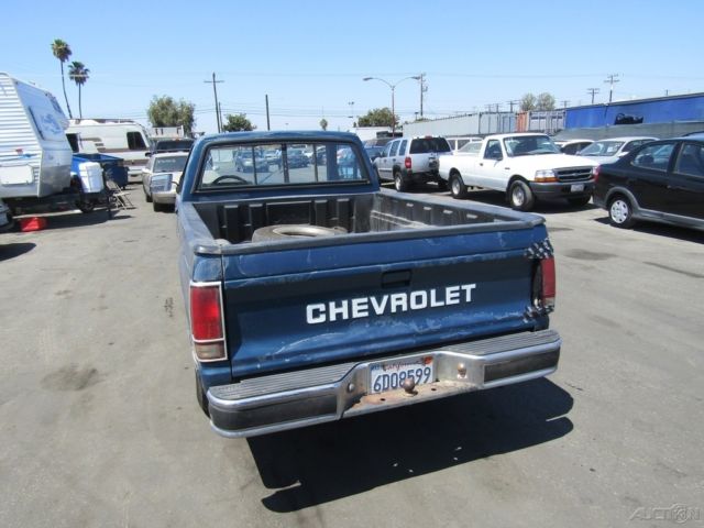 1991 chevrolet s-10 used 2.8l v6 12v manual no reserve
