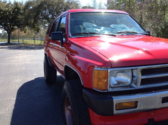 1988 toyota 4runner sr5 v6 4x4 5 speed 1 owner
