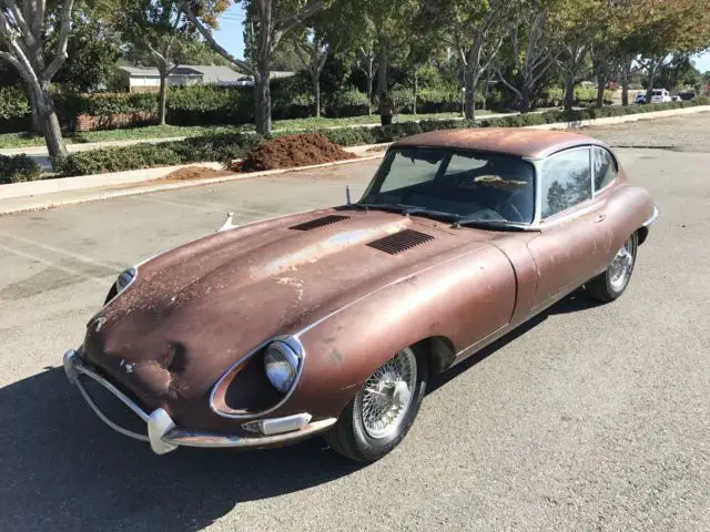 1968 jaguar e-type xke seris 1.5 califonria barn find all original at no reserve