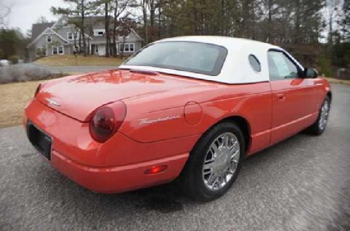 2003 coral ford thunderbird in baiting hollow, ny