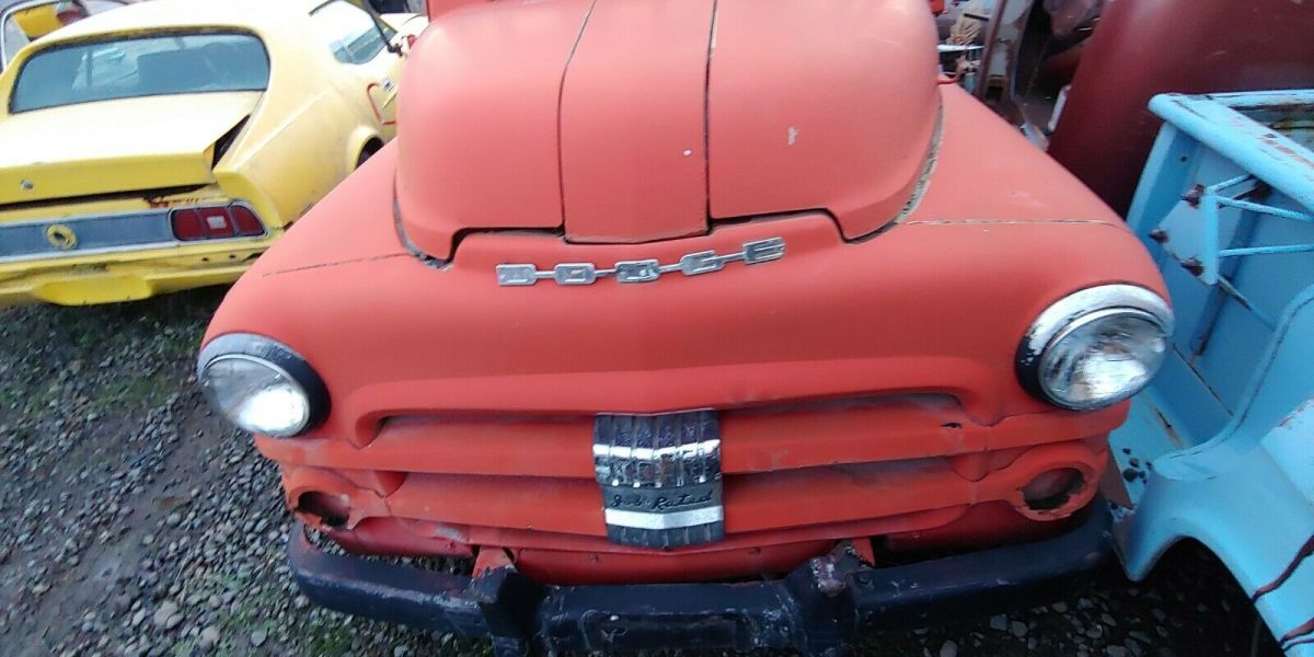 1952 dodge truck pilot cab rat rod pickup flatbed 5 window