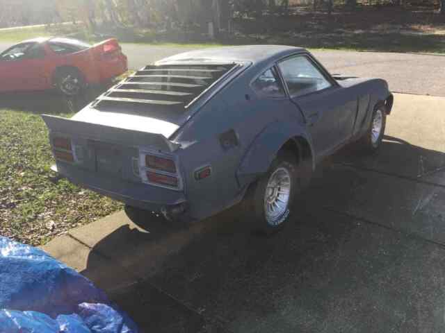 1977 datsun 280z hatchback grey rwd manual